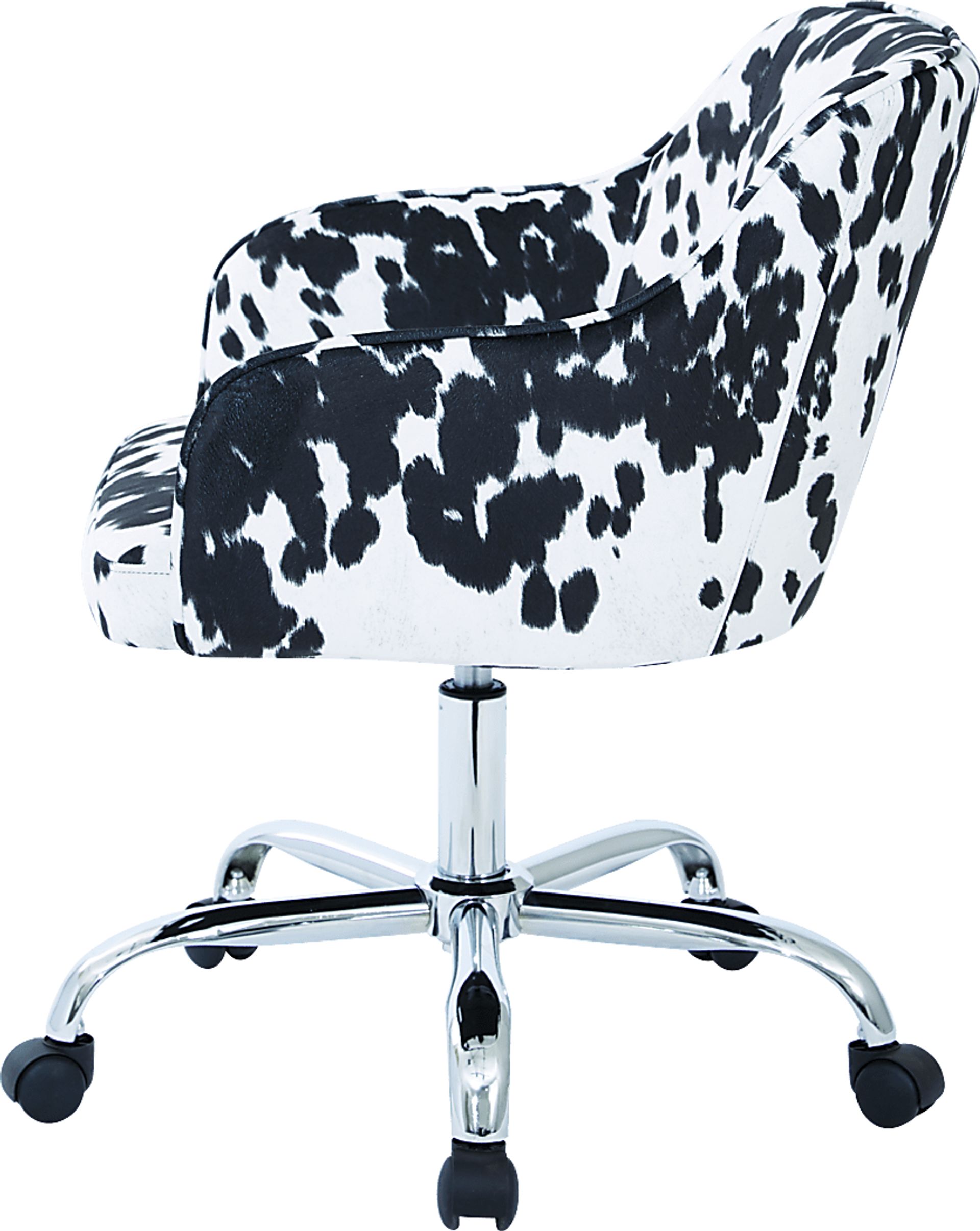 Nikitta Black/White Office Chair - Image 8
