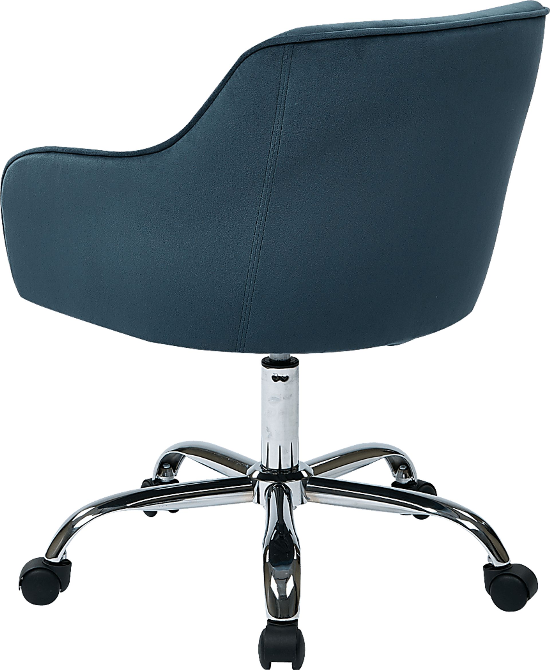 Nikitta Blue Office Chair - Image 2