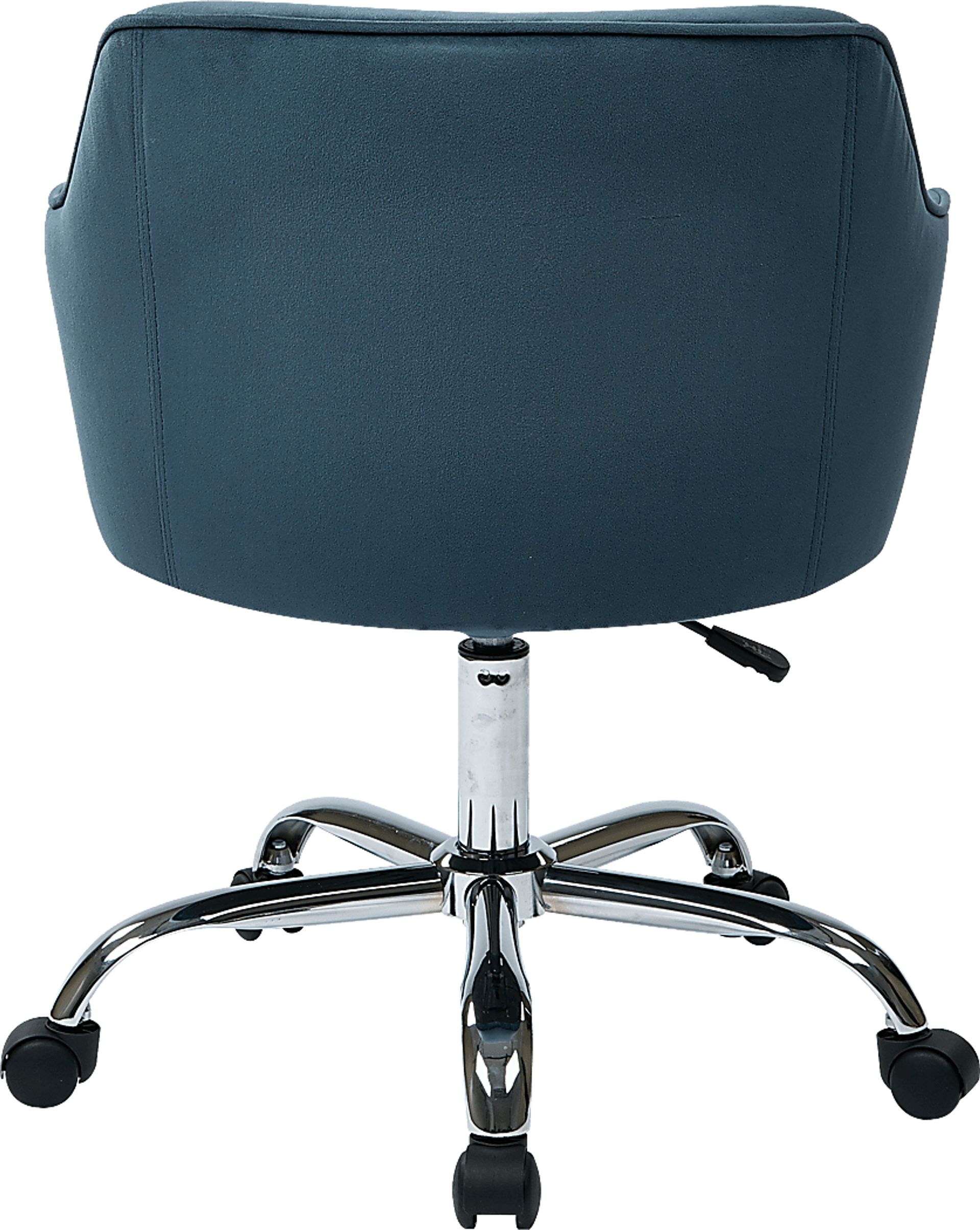 Nikitta Blue Office Chair - Image 3