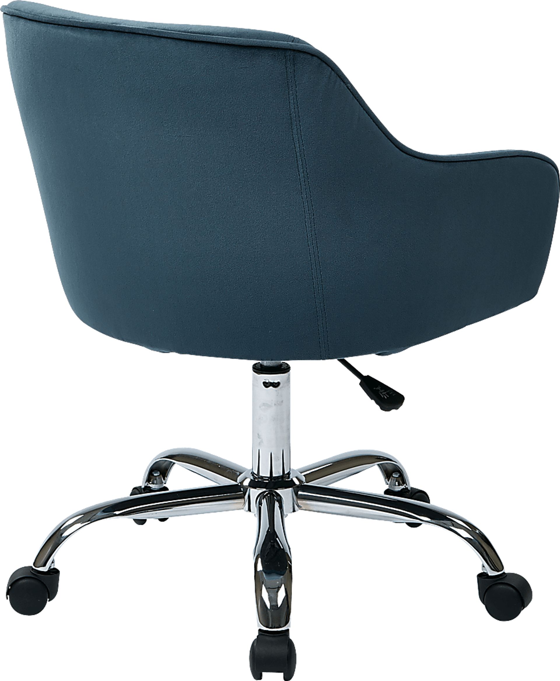 Nikitta Blue Office Chair - Image 4