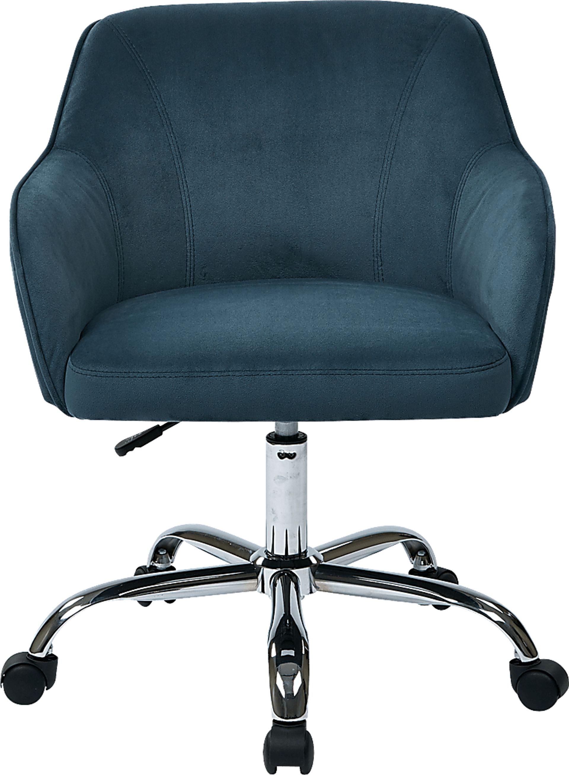 Nikitta Blue Office Chair - Image 5