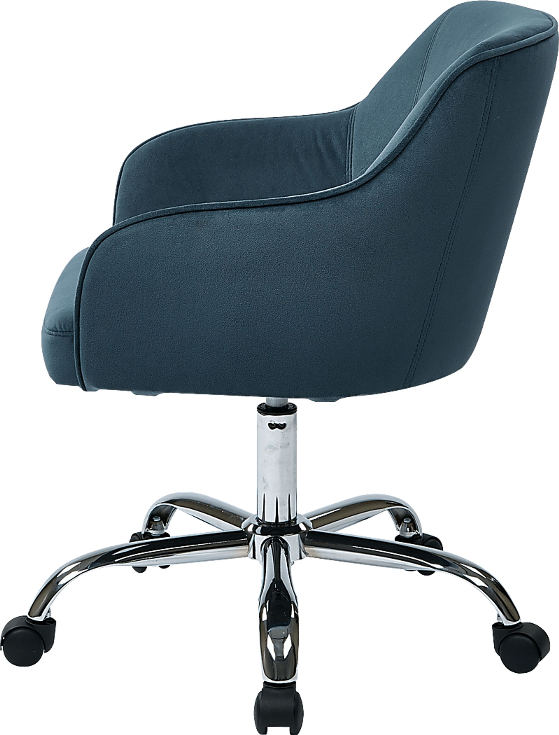 Nikitta Blue Office Chair - Image 7