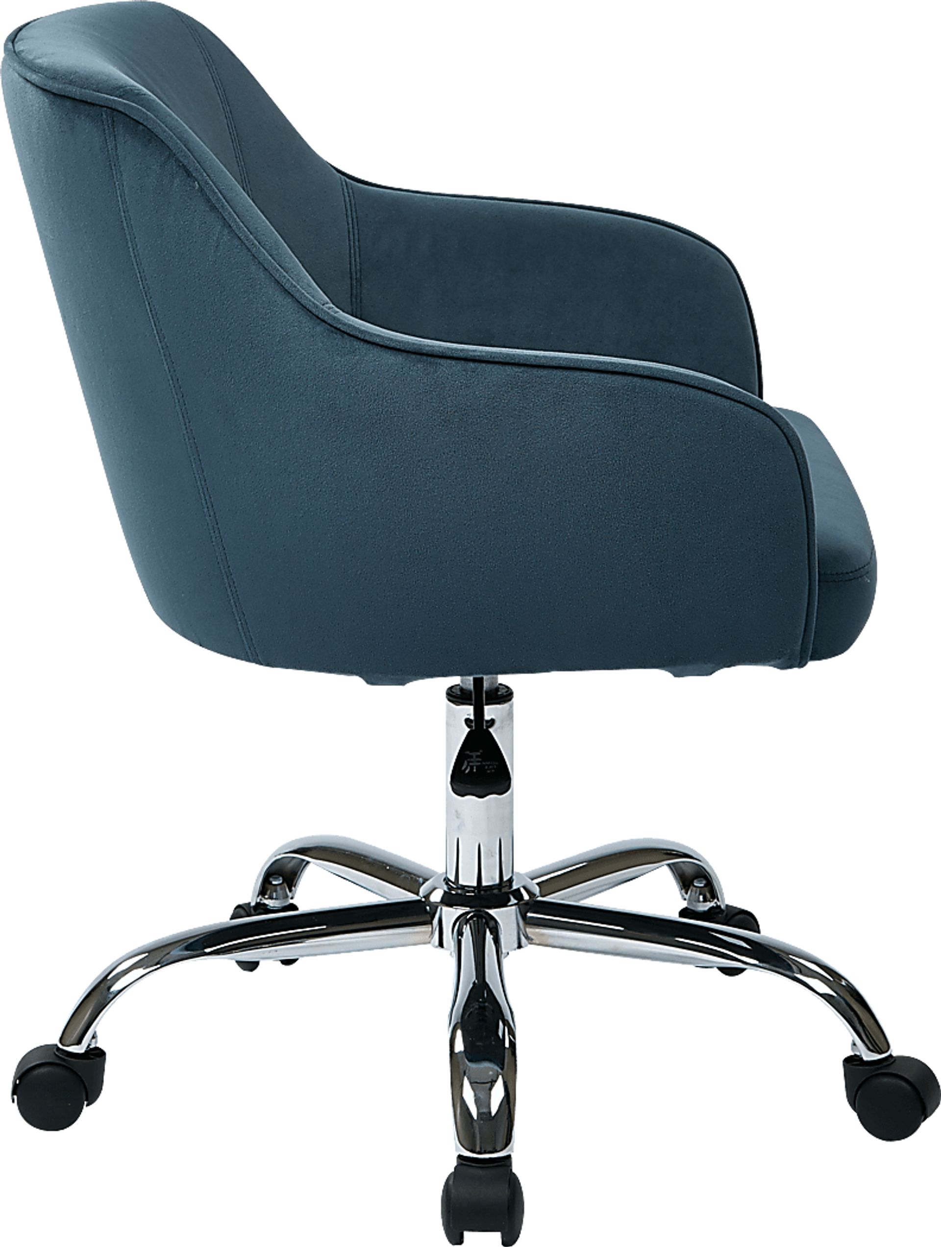 Nikitta Blue Office Chair - Image 8