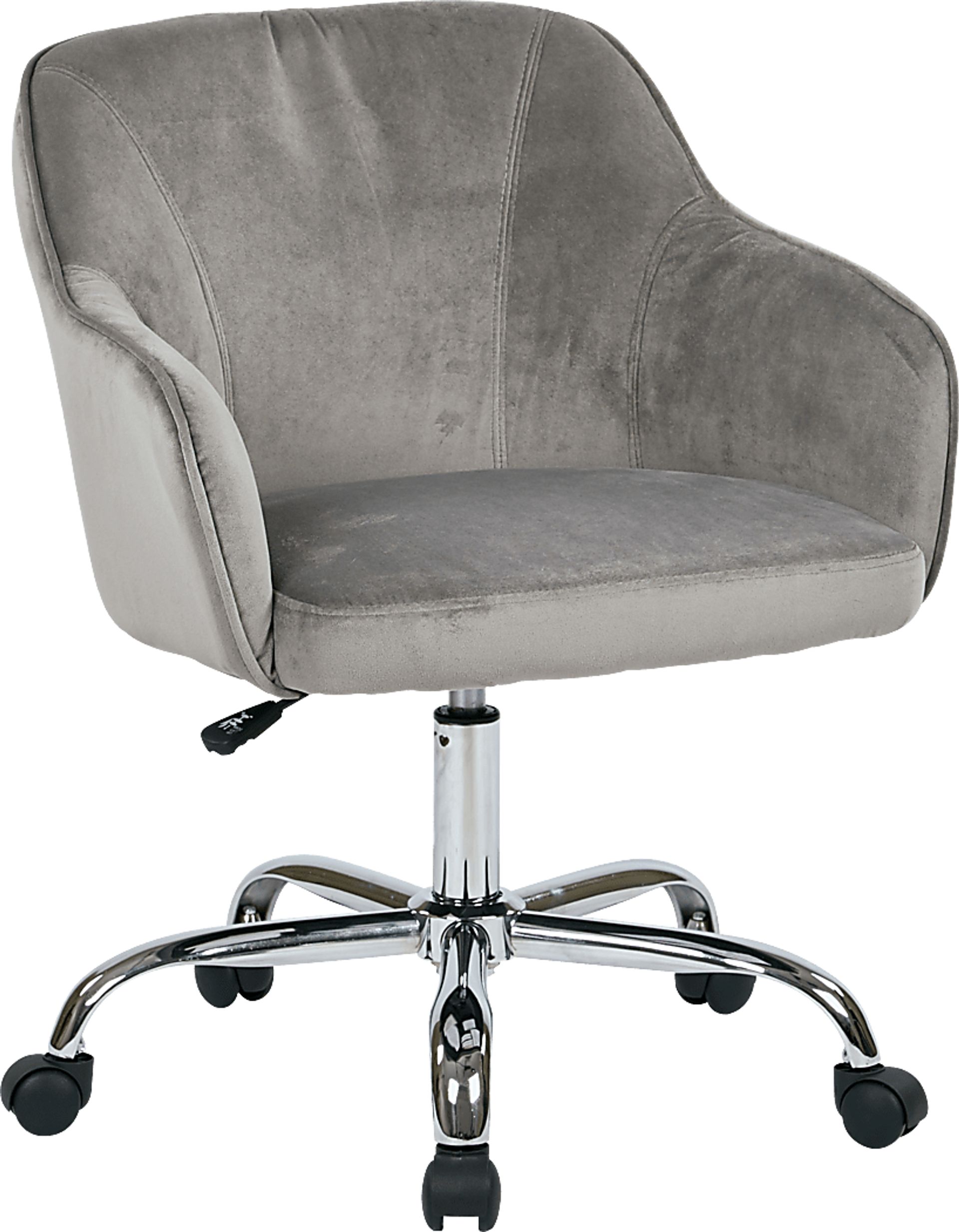 Nikitta Gray Office Chair - Image 1