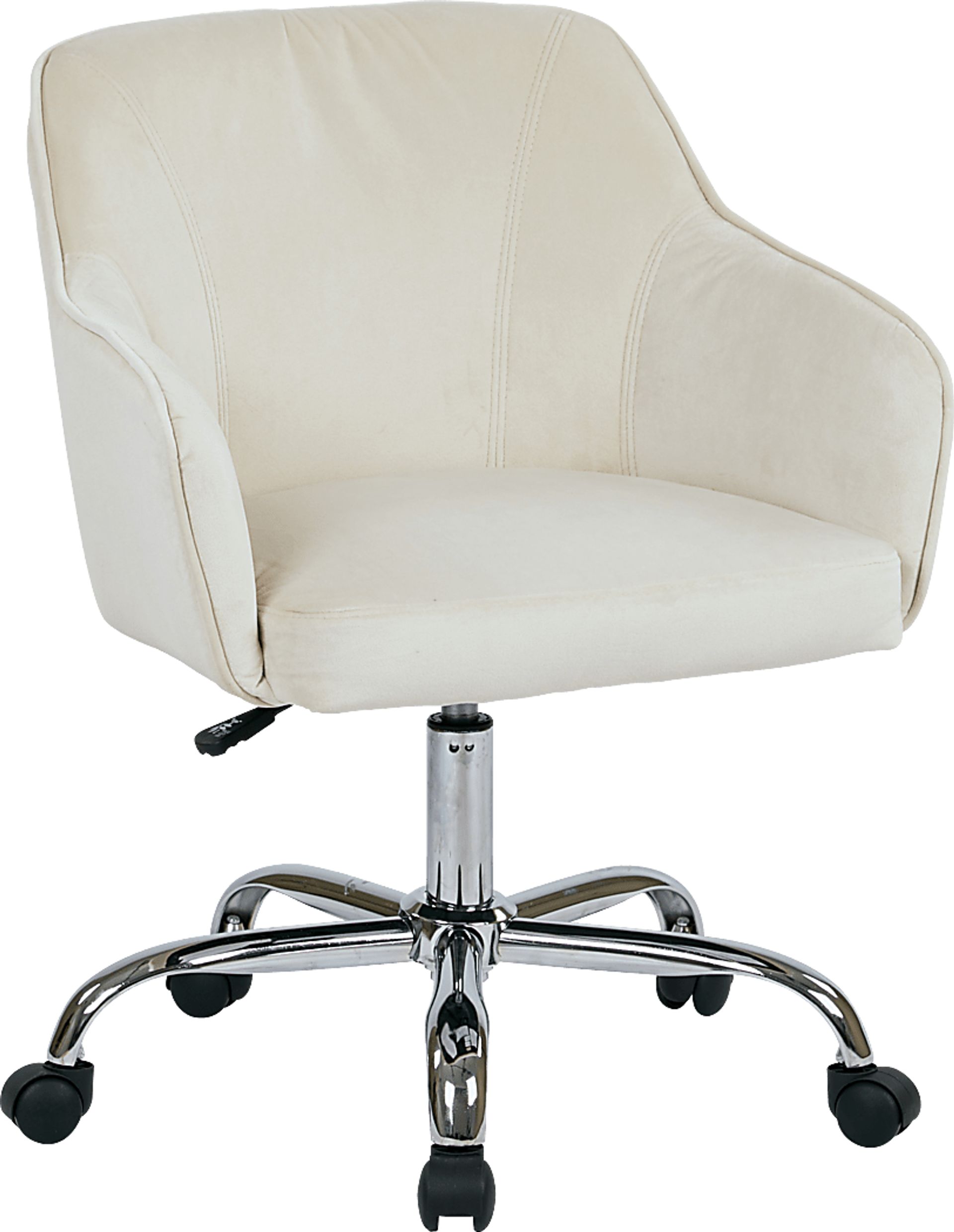 Nikitta White Office Chair - Image 1