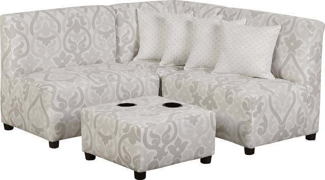 Niko Light Gray Toddler Sectional - Thumbnail - Image 1