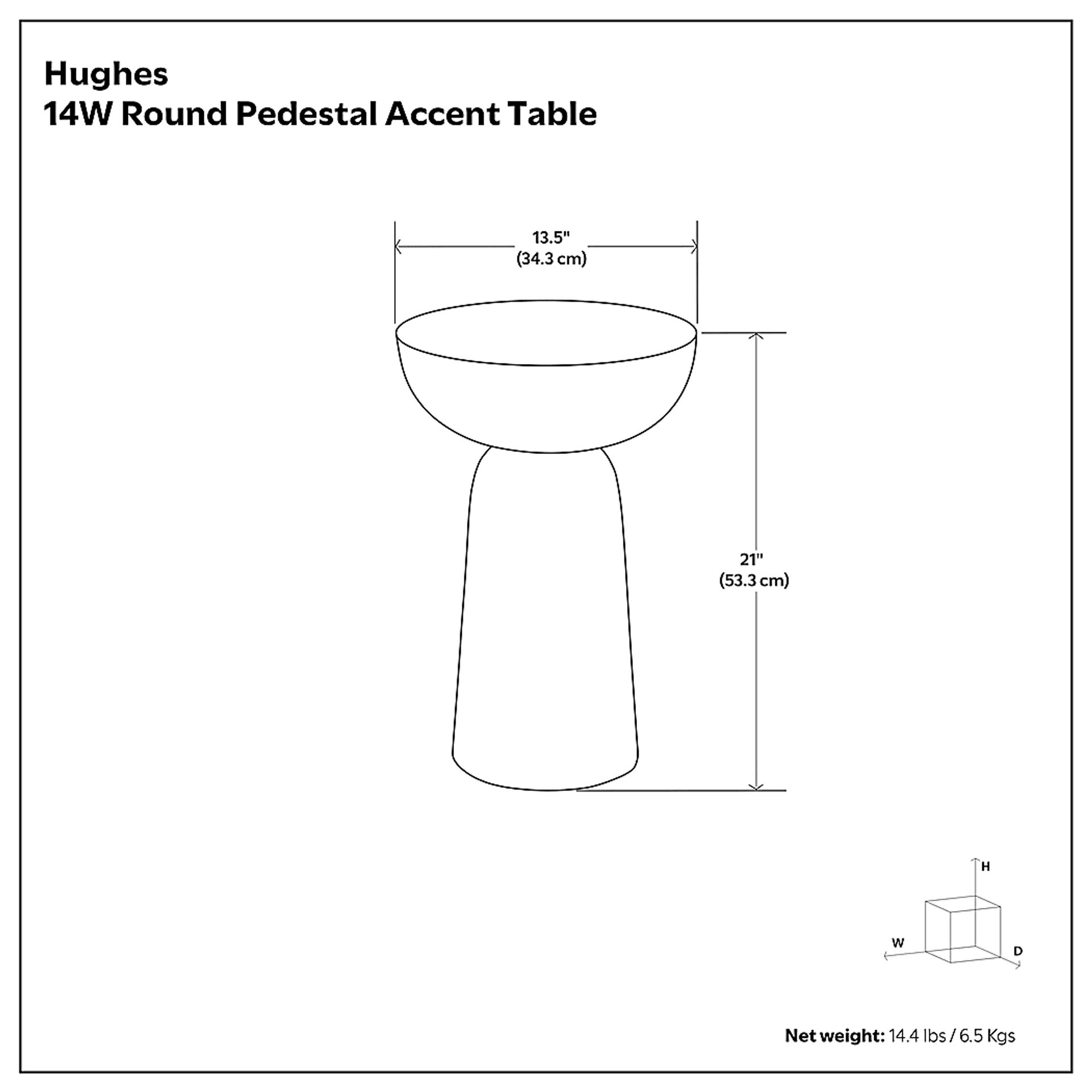 Nilaja Black Side Table - Image 11