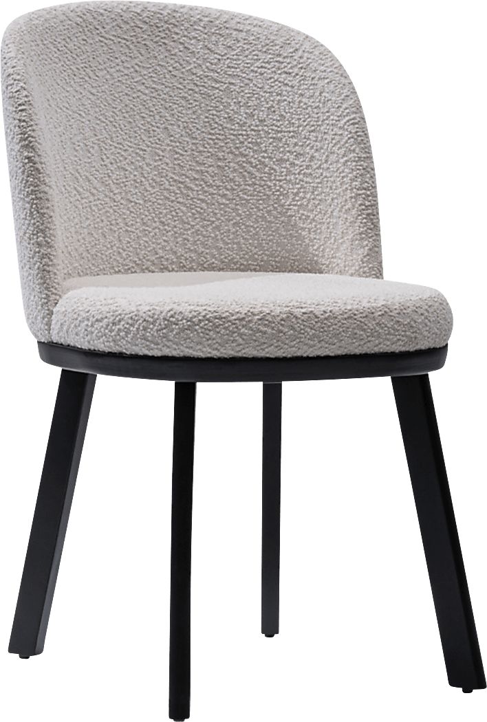 Nilesh White Side Chair