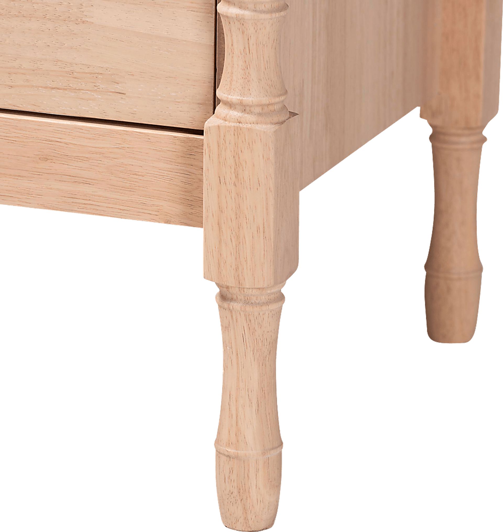 Niloya Light Brown Nightstand - Image 7
