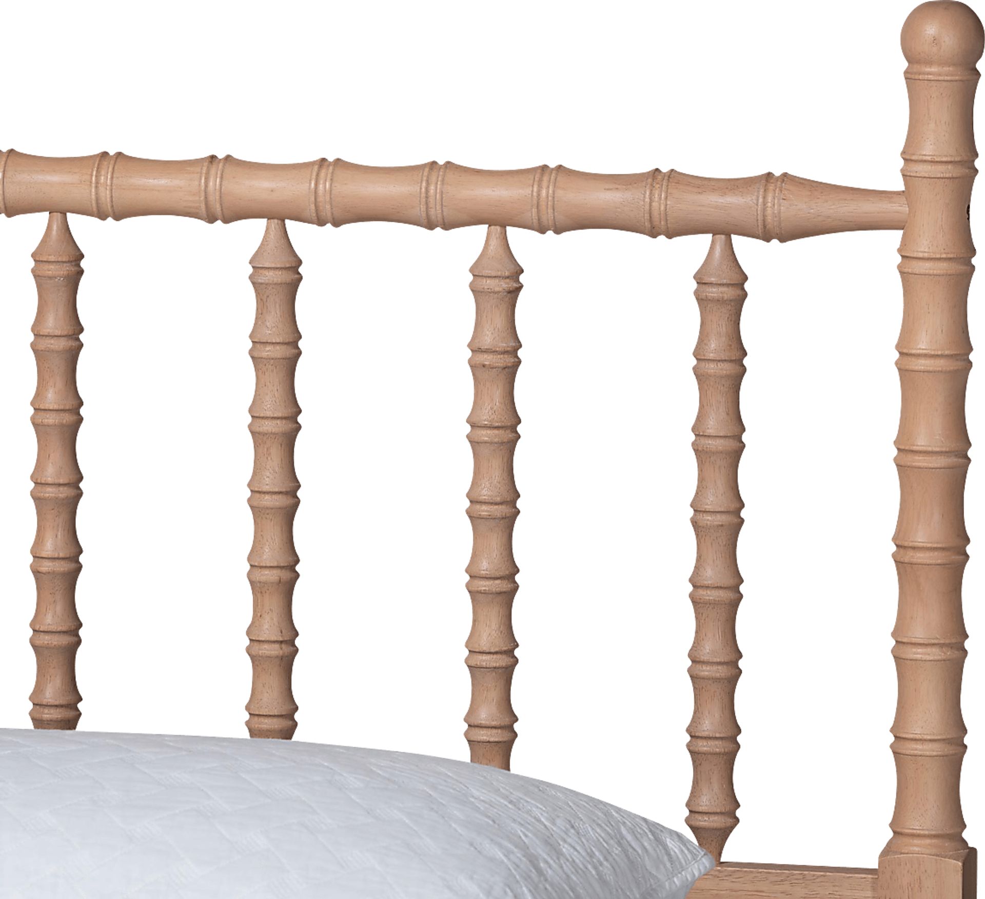 Niloya Light Brown Queen Bed - Image 4