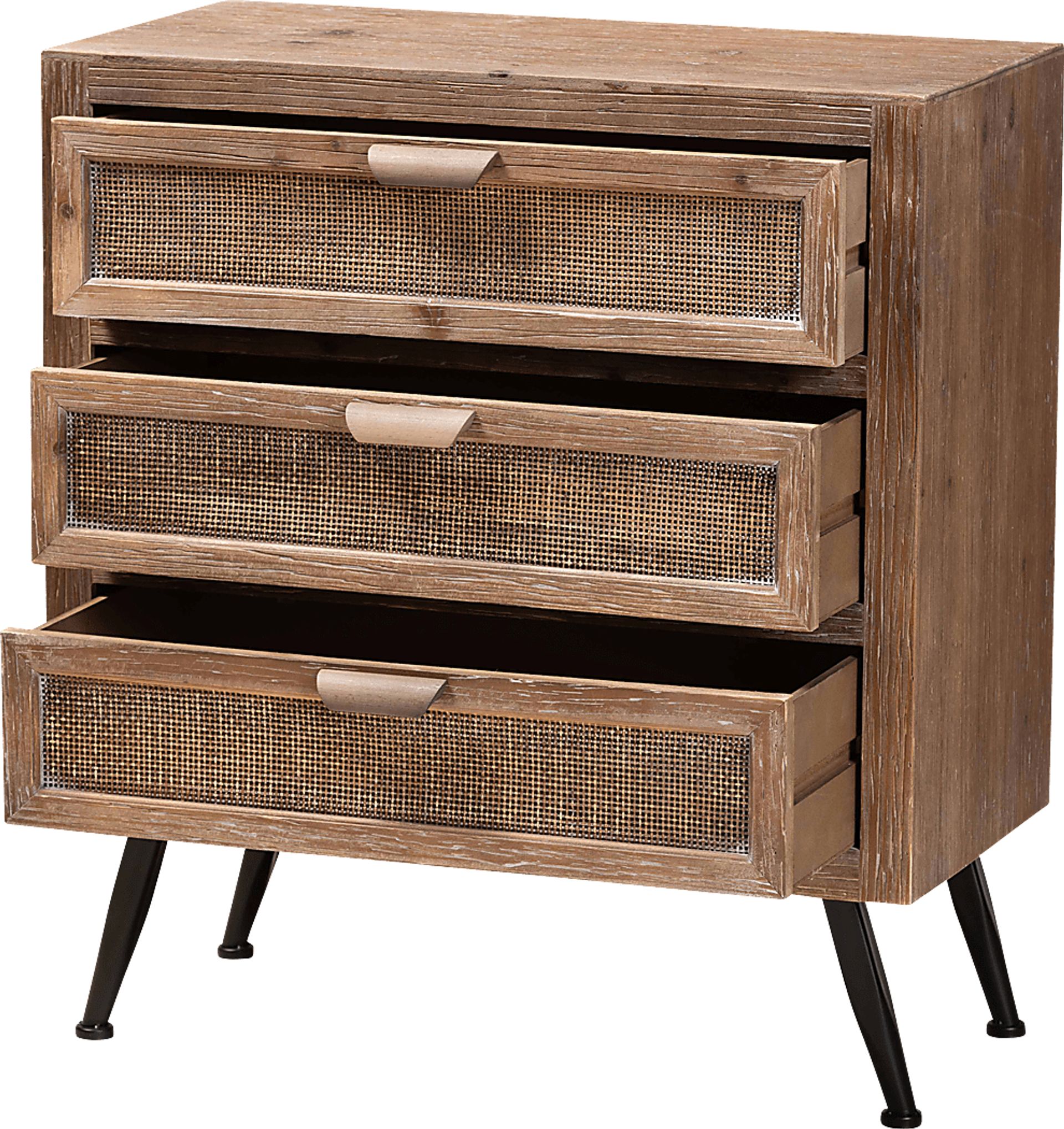 Nilton Brown Accent Cabinet - Image 2
