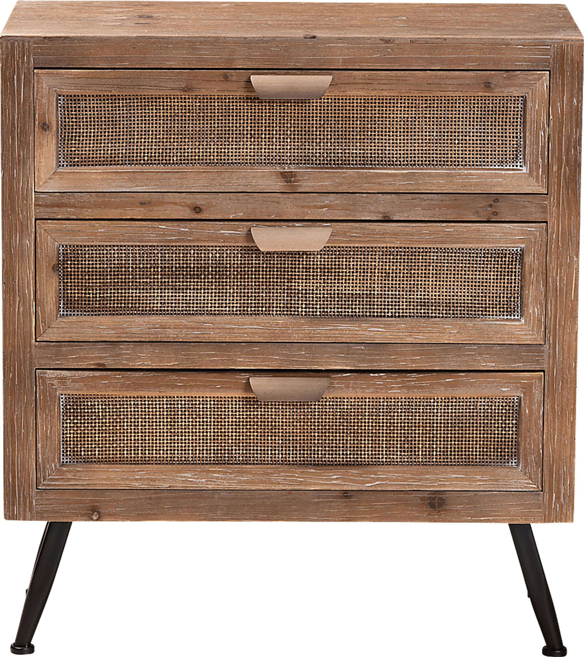 Nilton Brown Accent Cabinet - Image 3