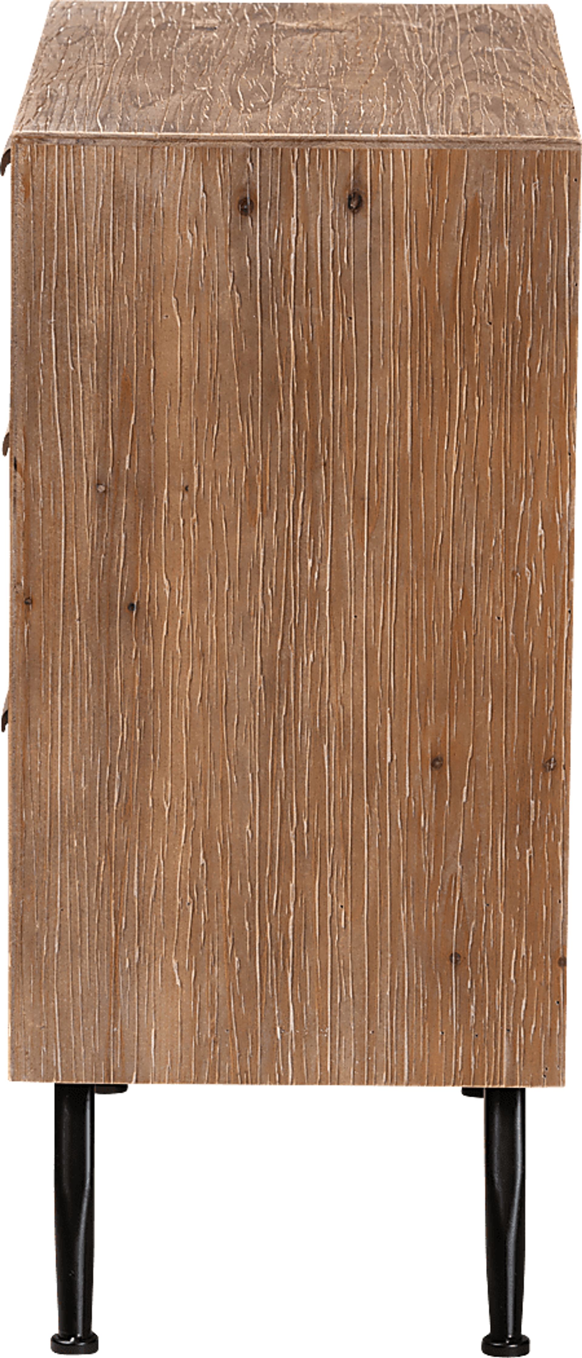 Nilton Brown Accent Cabinet - Image 4
