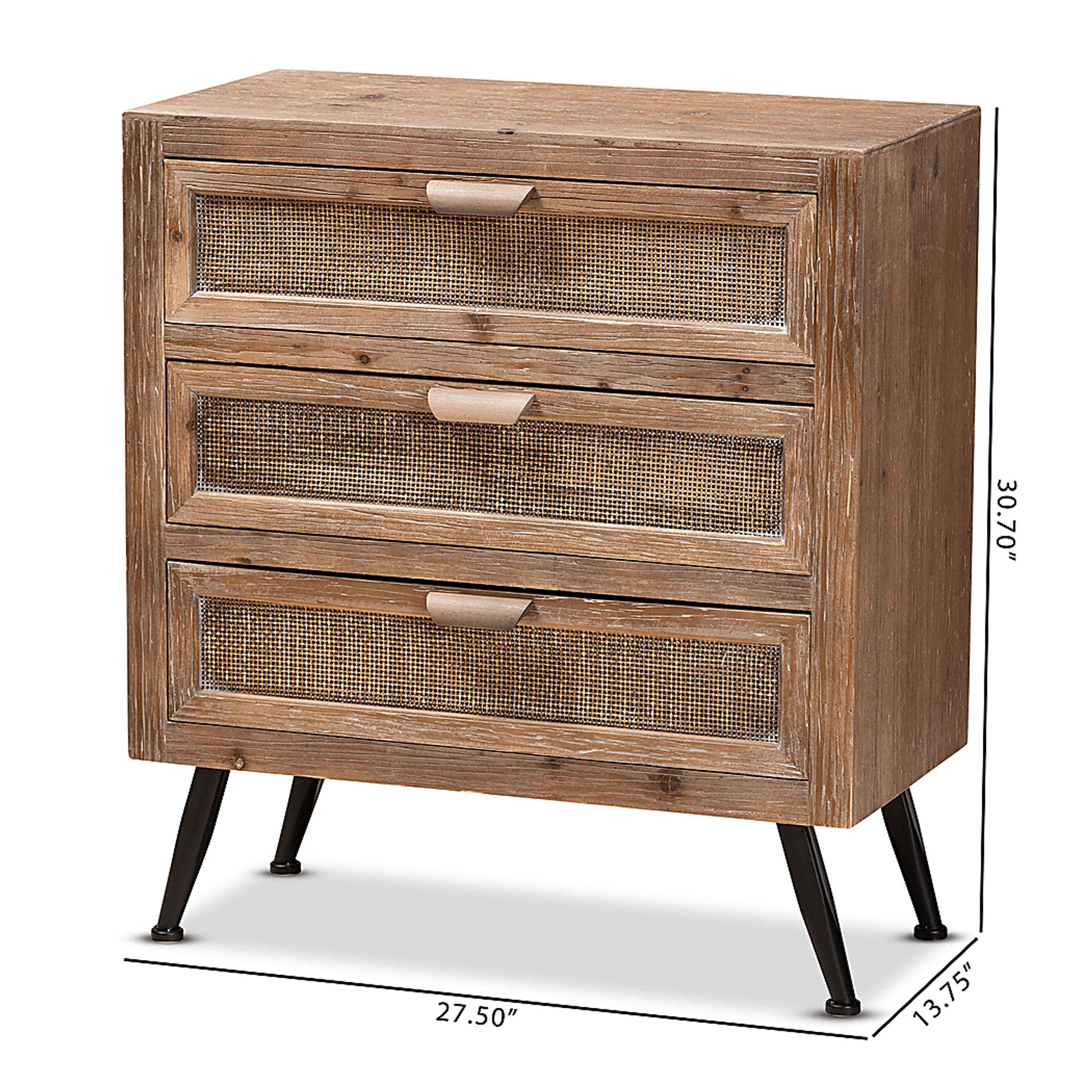 Nilton Brown Accent Cabinet - Image 9