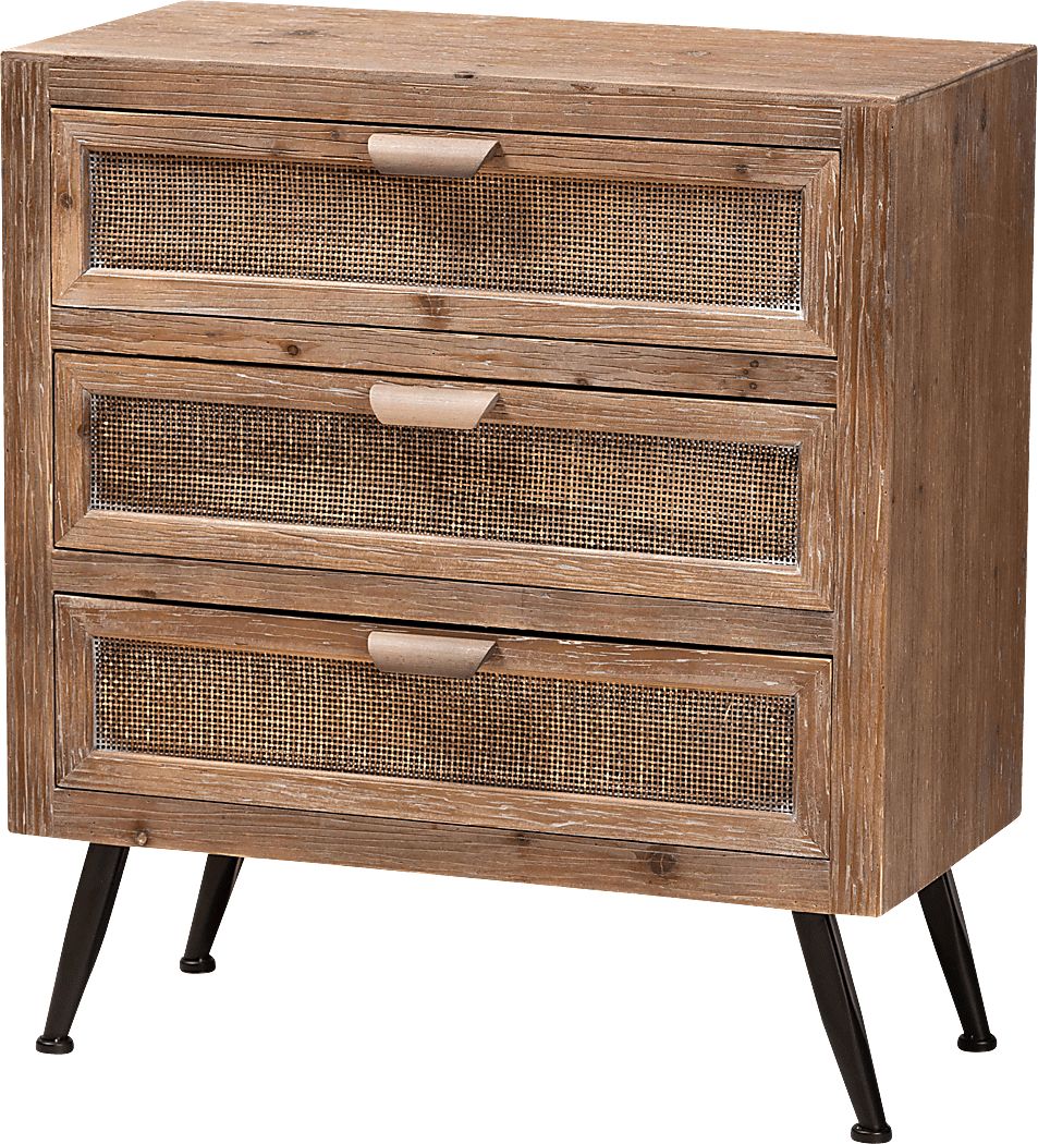 Nilton Brown Accent Cabinet