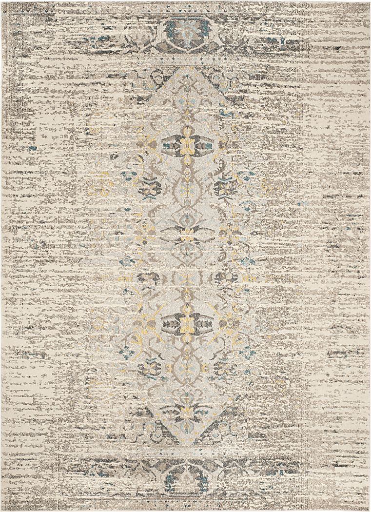 Nimah Gray 5'1 x 7'7 Rug