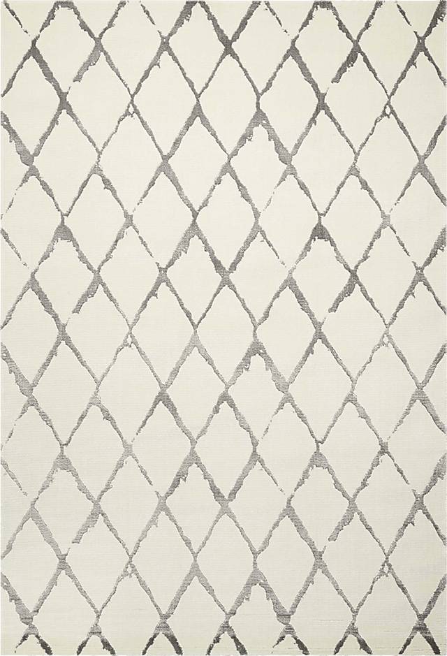 Nimala Twilight Ivory 9'3" x 13'9" Rug - Thumbnail - Image 1
