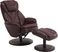 Nimblecreek Leather Recliner And Ottoman