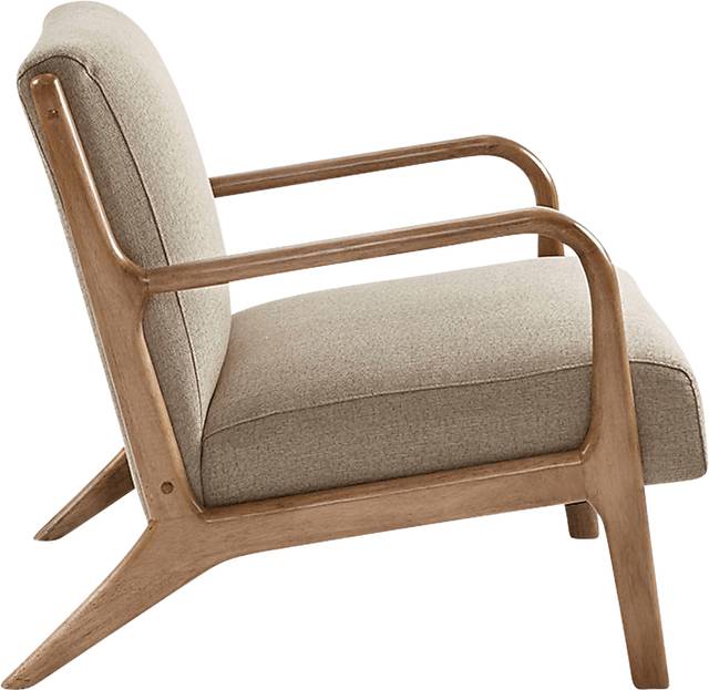 Nimblewill Beige Accent Chair - Thumbnail - Image 4