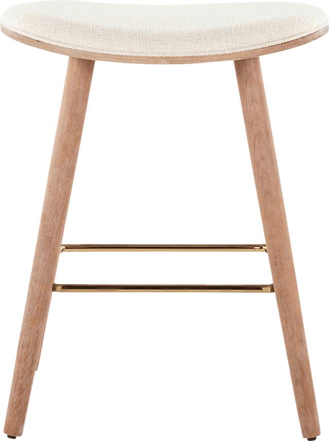 Nimblewill Beige Counter Height Stool, Set of 2 - Thumbnail - Image 3
