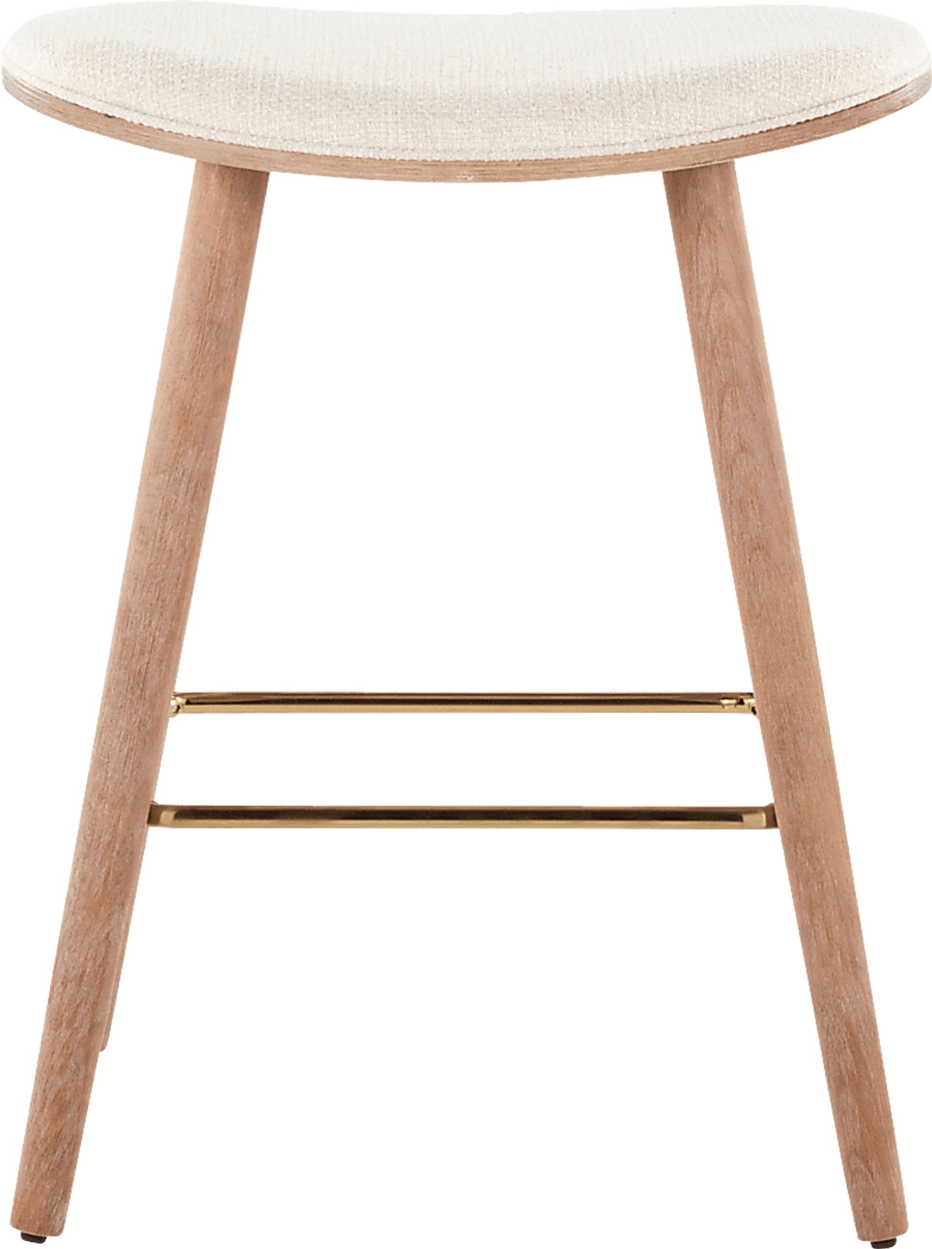 Nimblewill Beige Counter Height Stool, Set of 2 - Image 3