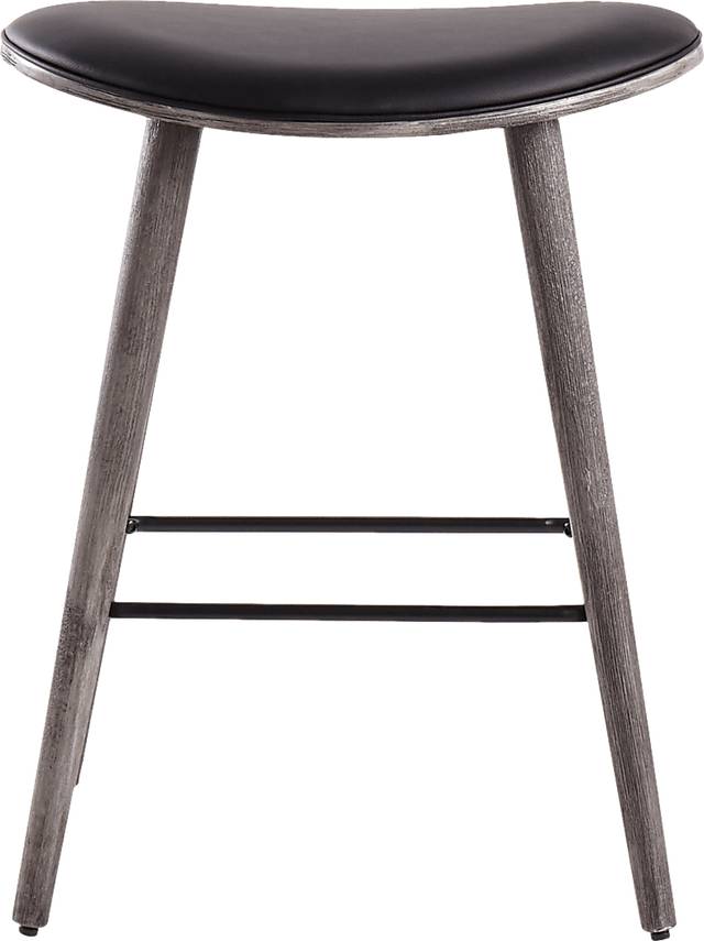 Nimblewill Black Counter Height Stool, Set of 2 - Thumbnail - Image 5