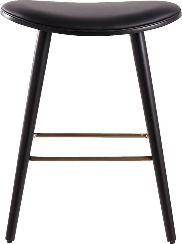 Nimblewill Black Gold Counter Height Stool, Set of 2 - Thumbnail - Image 6