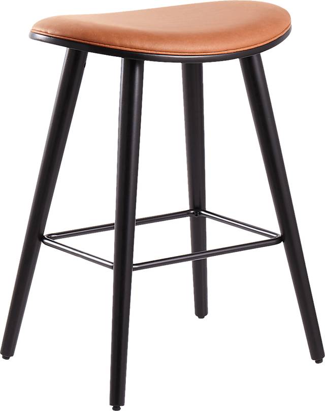 Nimblewill Camel Counter Height Stool, Set of 2 - Thumbnail - Image 2