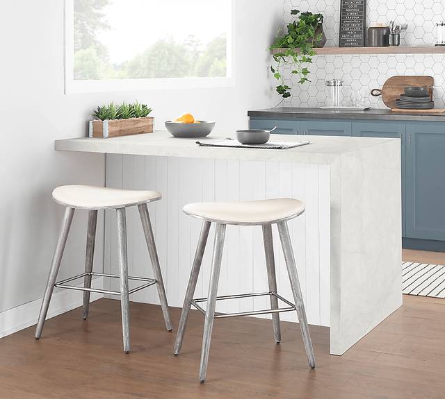Nimblewill Cream Counter Height Stool, Set of 2 - Thumbnail - Image 8