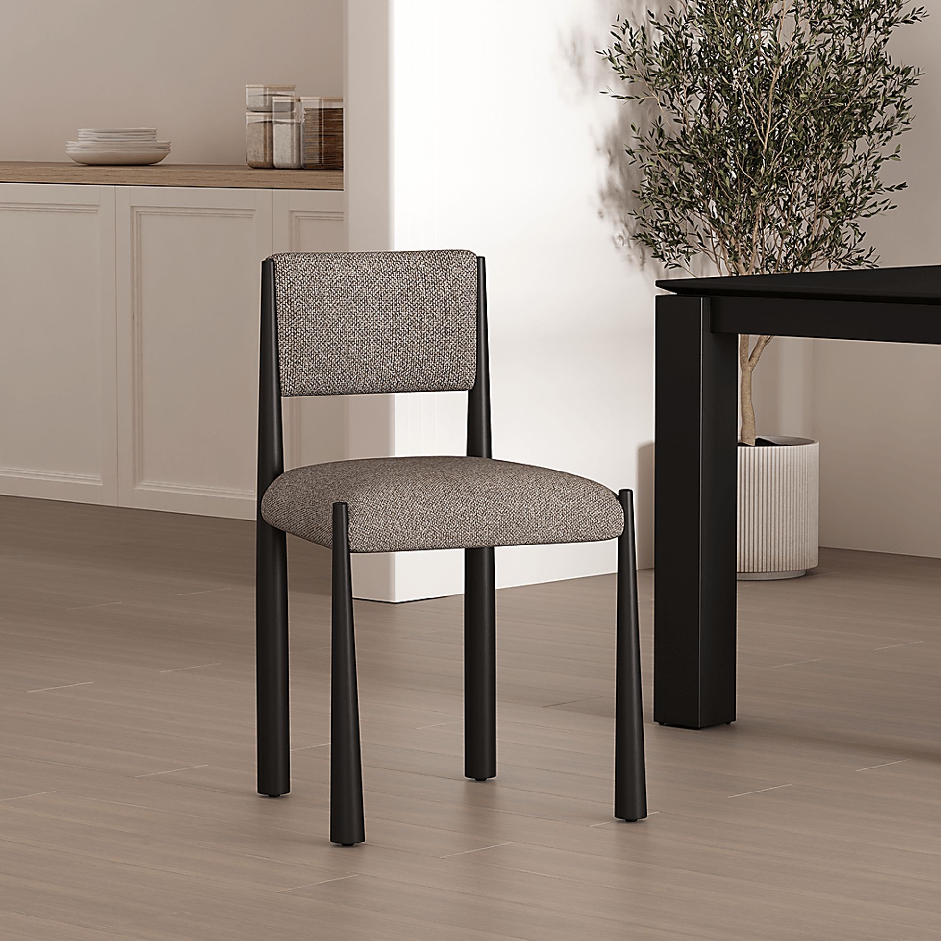 Ninti Brown Side Chair, Set of 2 - Image 2