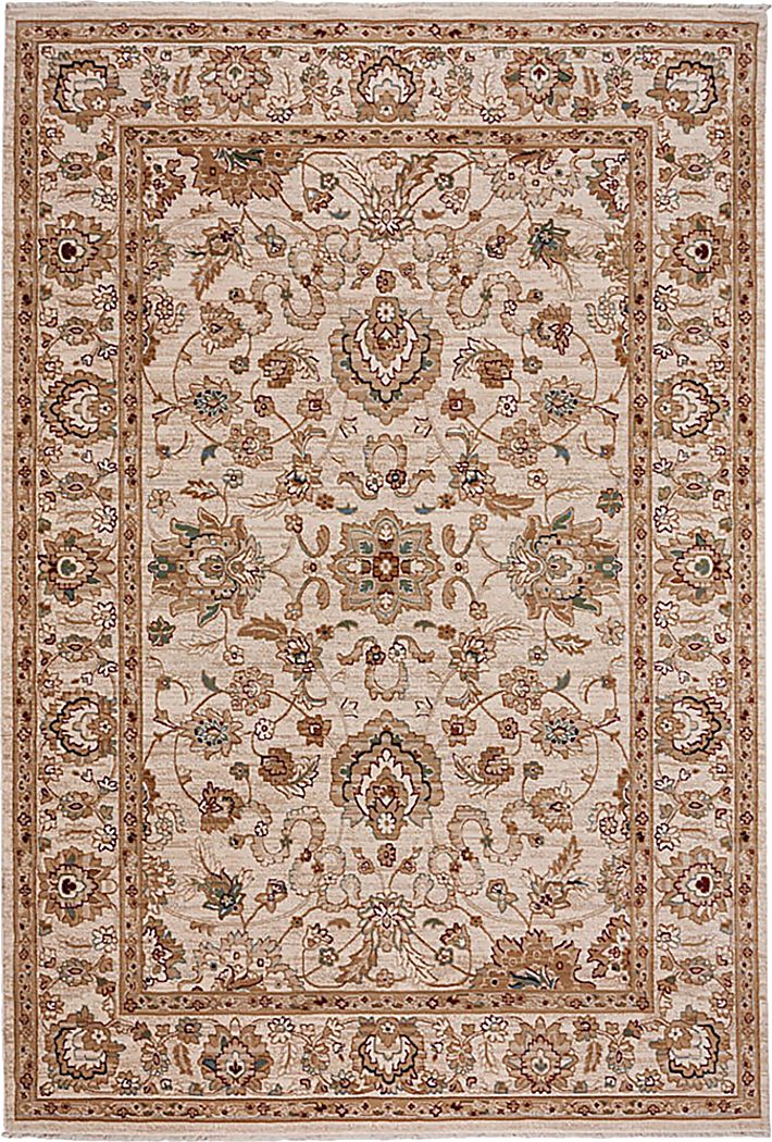 Nipadon Cream/Beige 5'3 x 7'5 Rug
