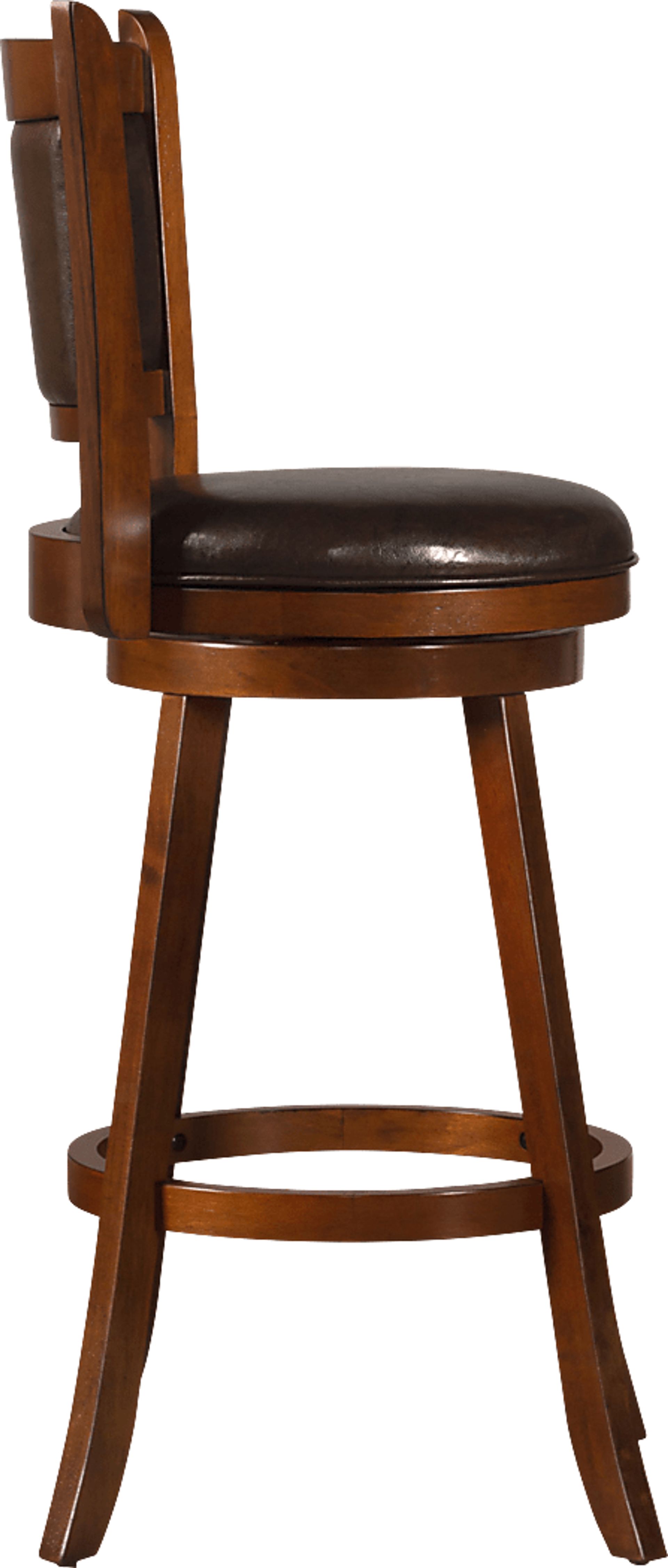 Nipomo Brown Swivel Barstool - Image 2