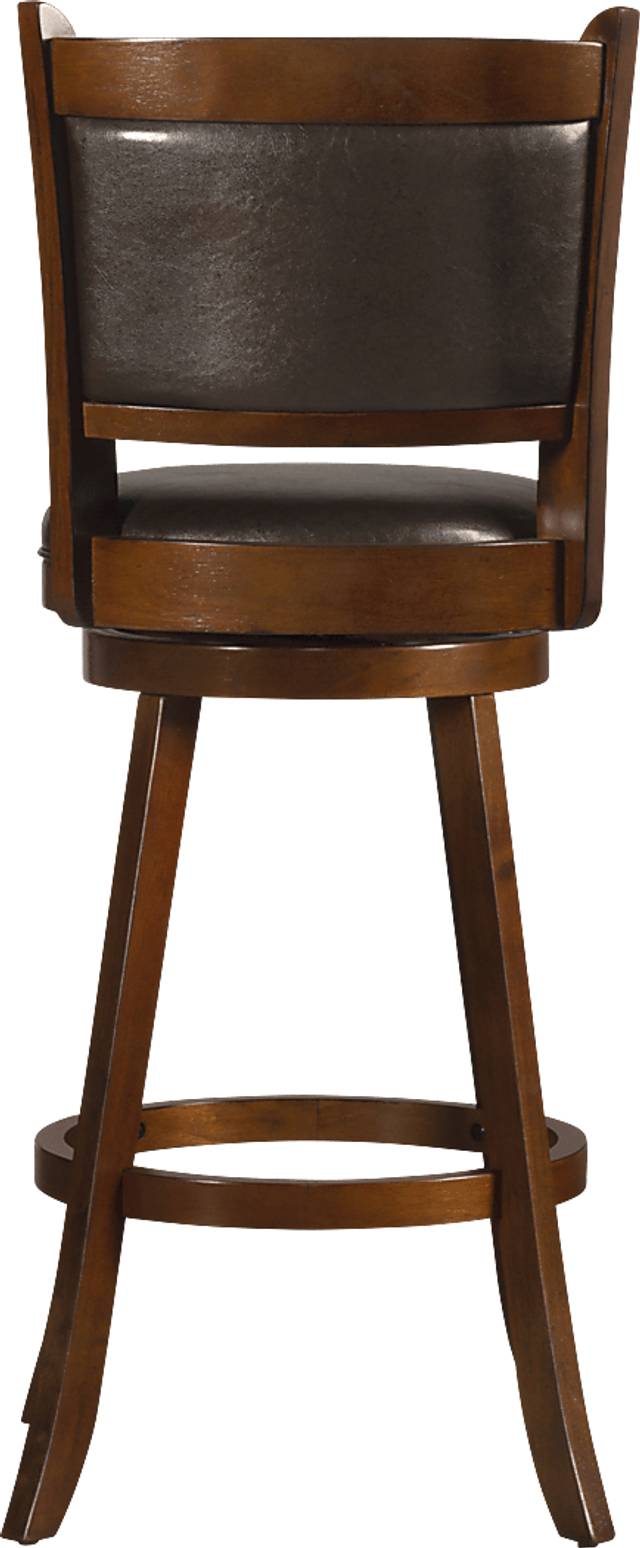 Nipomo Brown Swivel Barstool - Thumbnail - Image 3