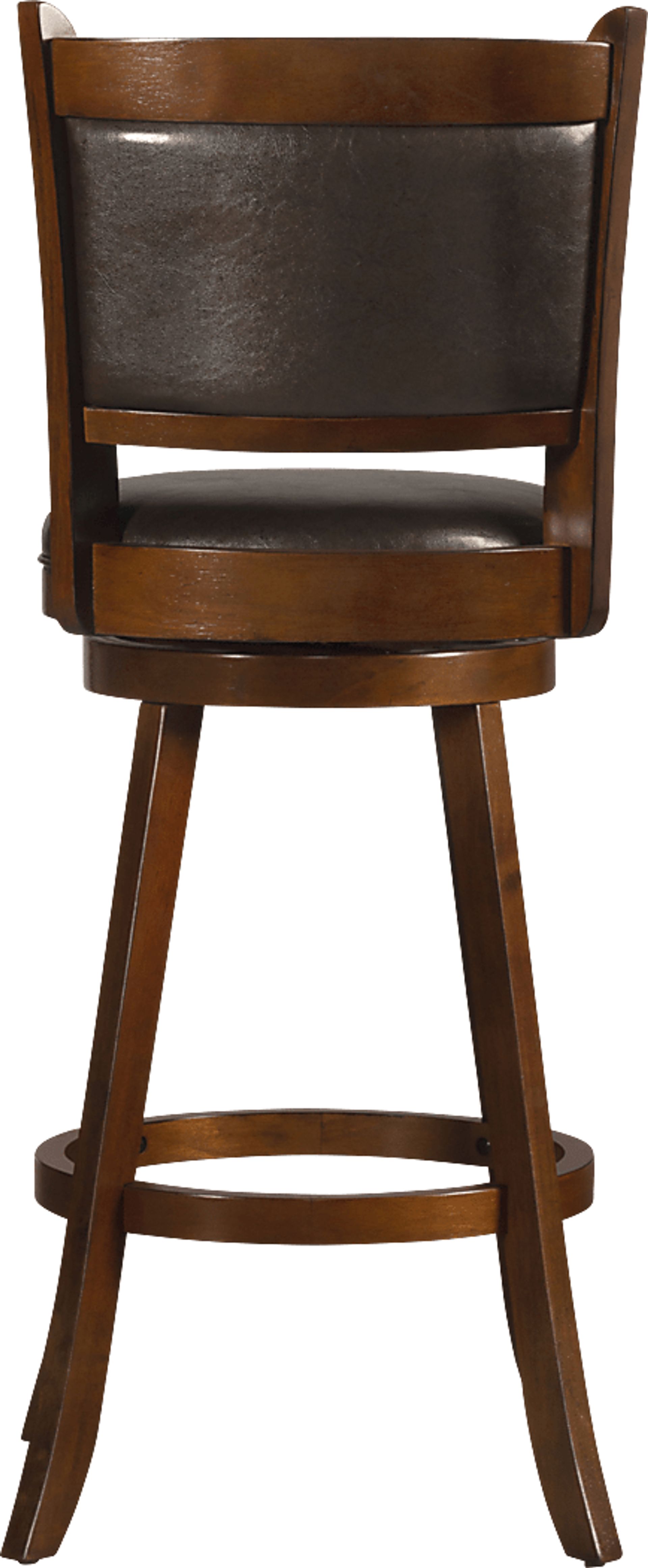 Nipomo Brown Swivel Barstool - Image 3
