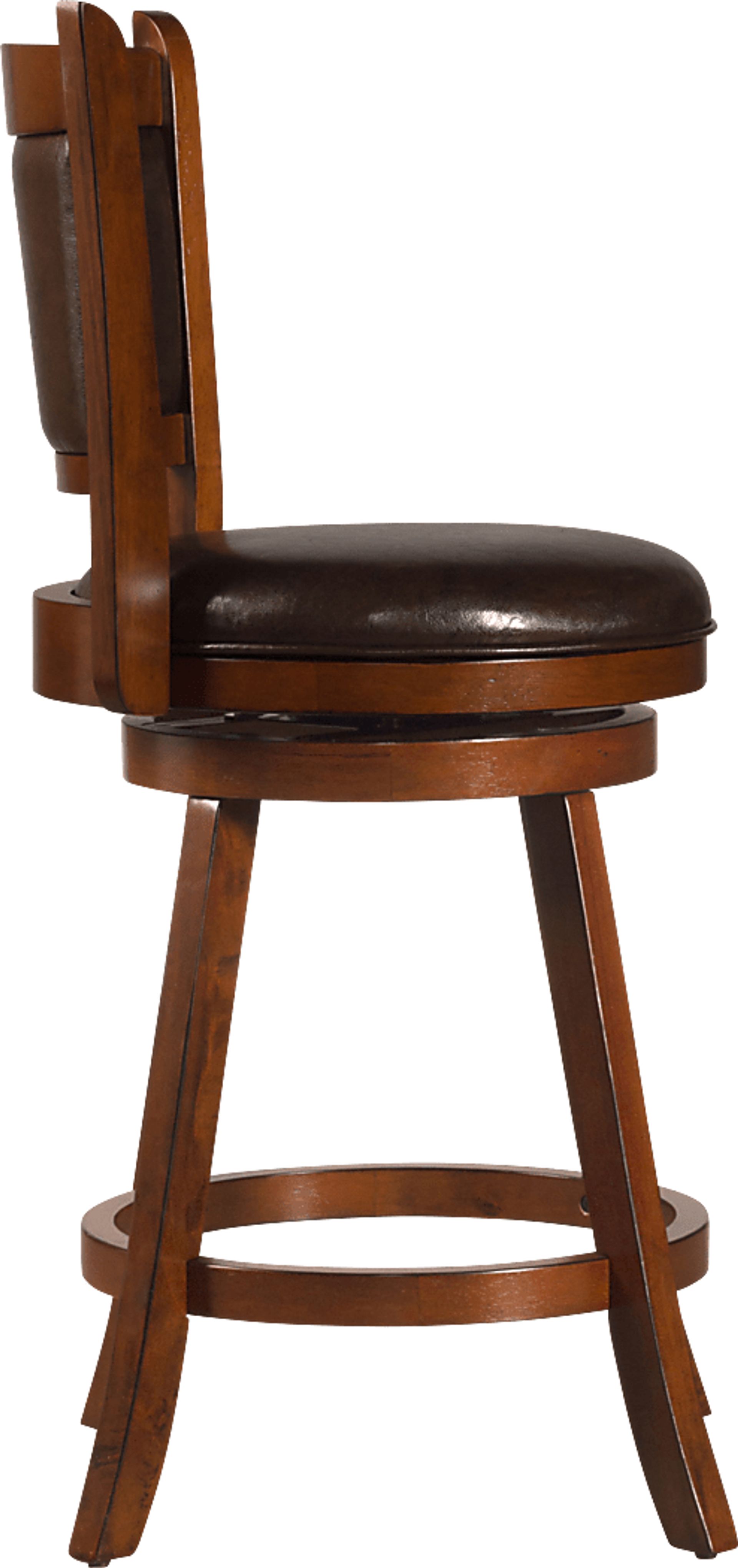 Nipomo Brown Swivel Counter Height Stool - Image 2