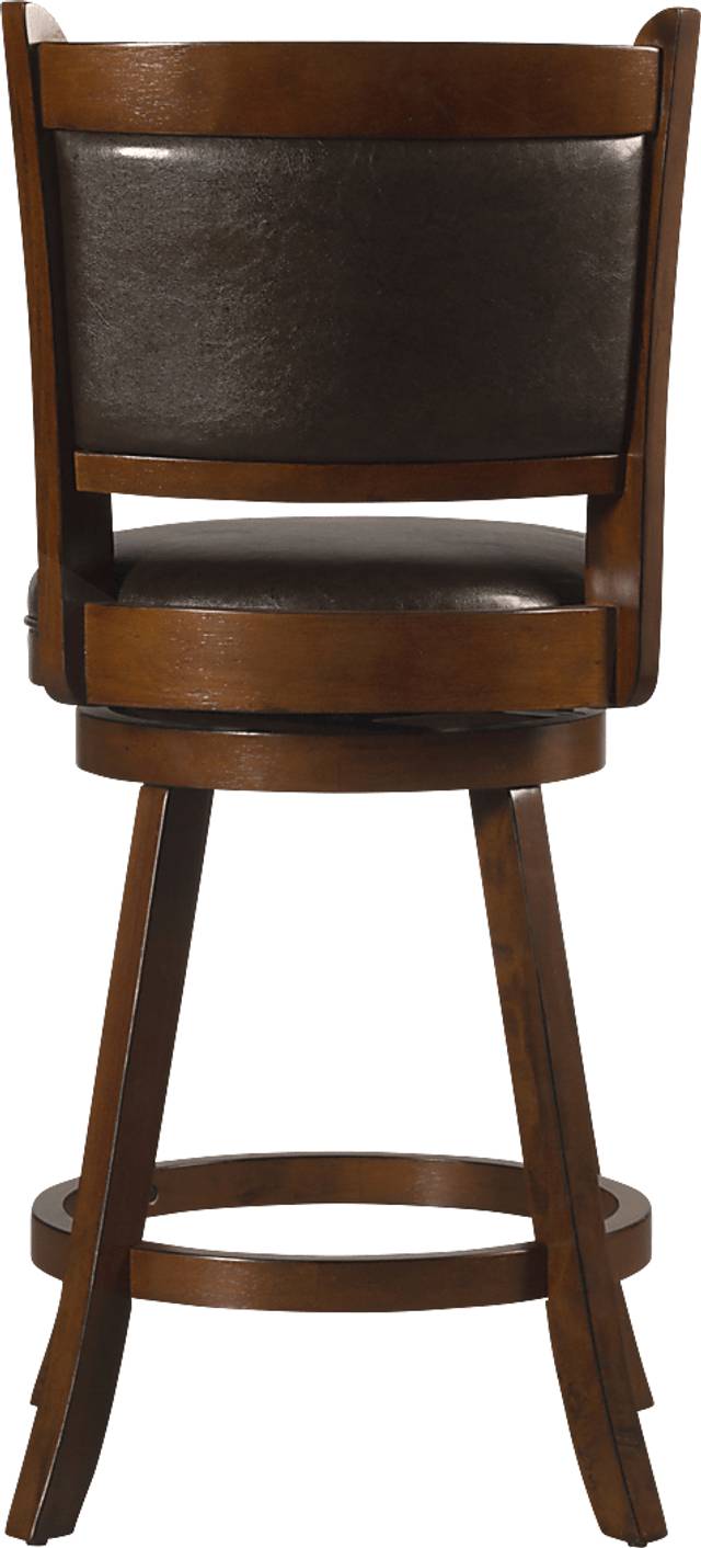 Nipomo Brown Swivel Counter Height Stool - Thumbnail - Image 3