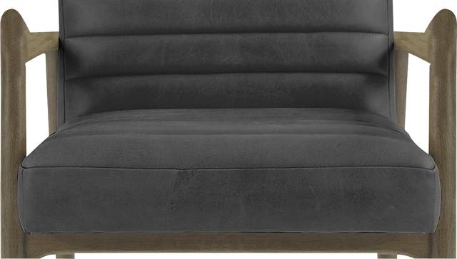 Nisates Black Accent Chair - Thumbnail - Image 3