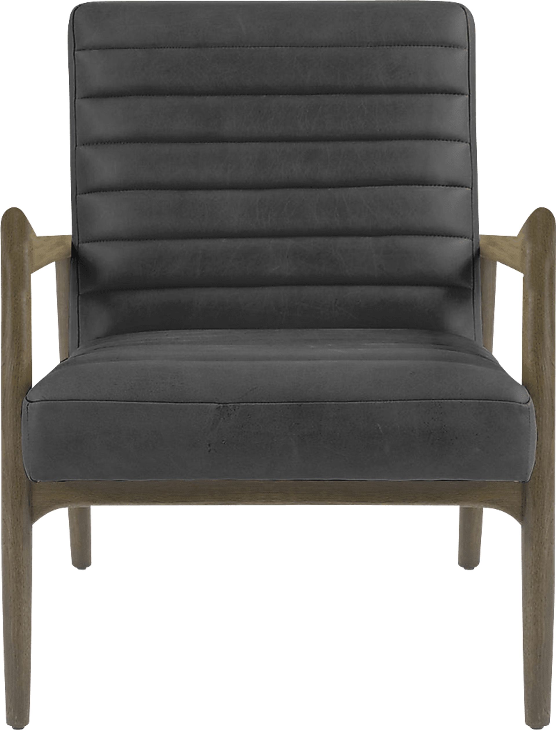 Nisates Black Accent Chair - Image 1