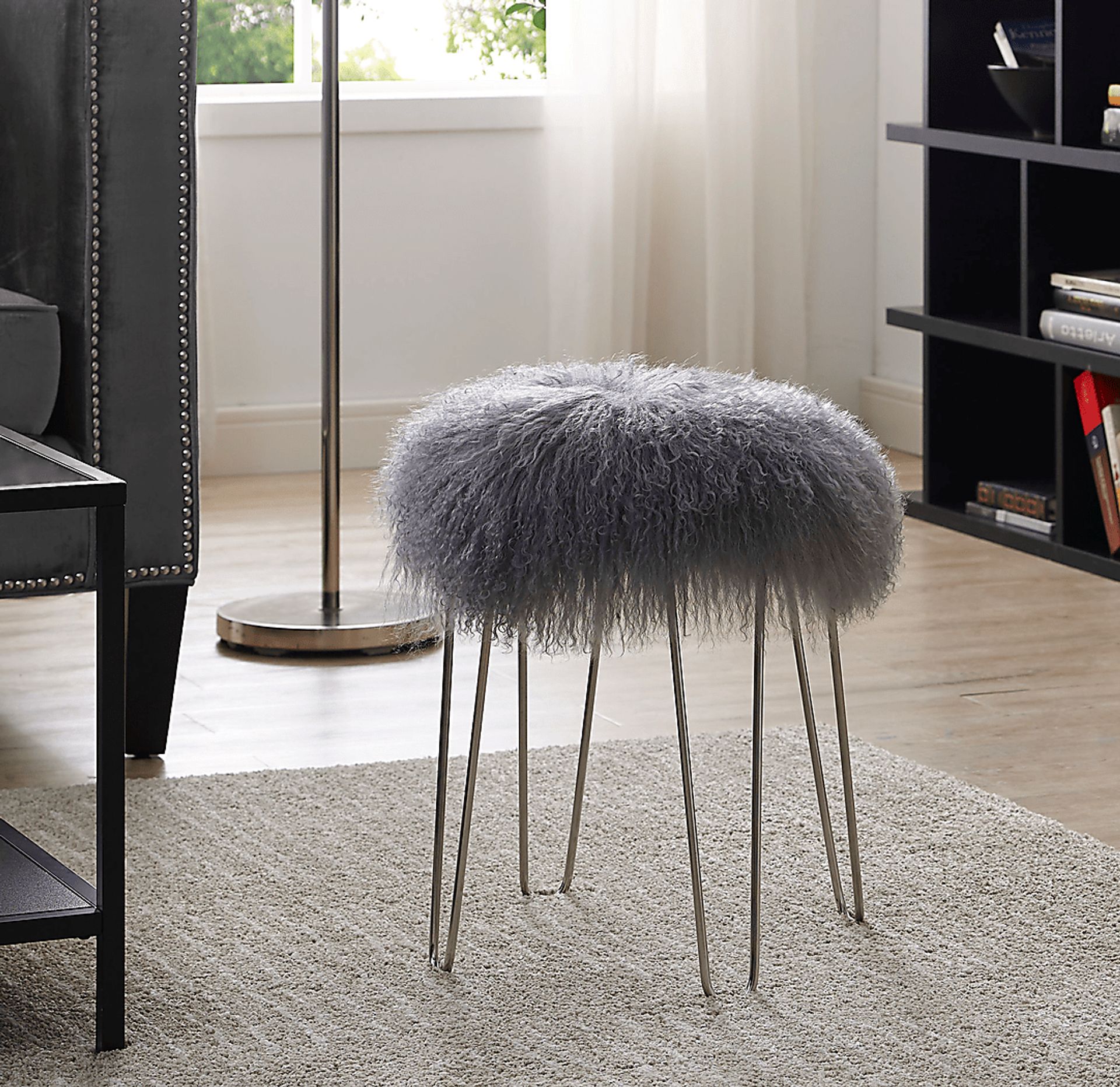 Nisha Gray Bench - Image 2