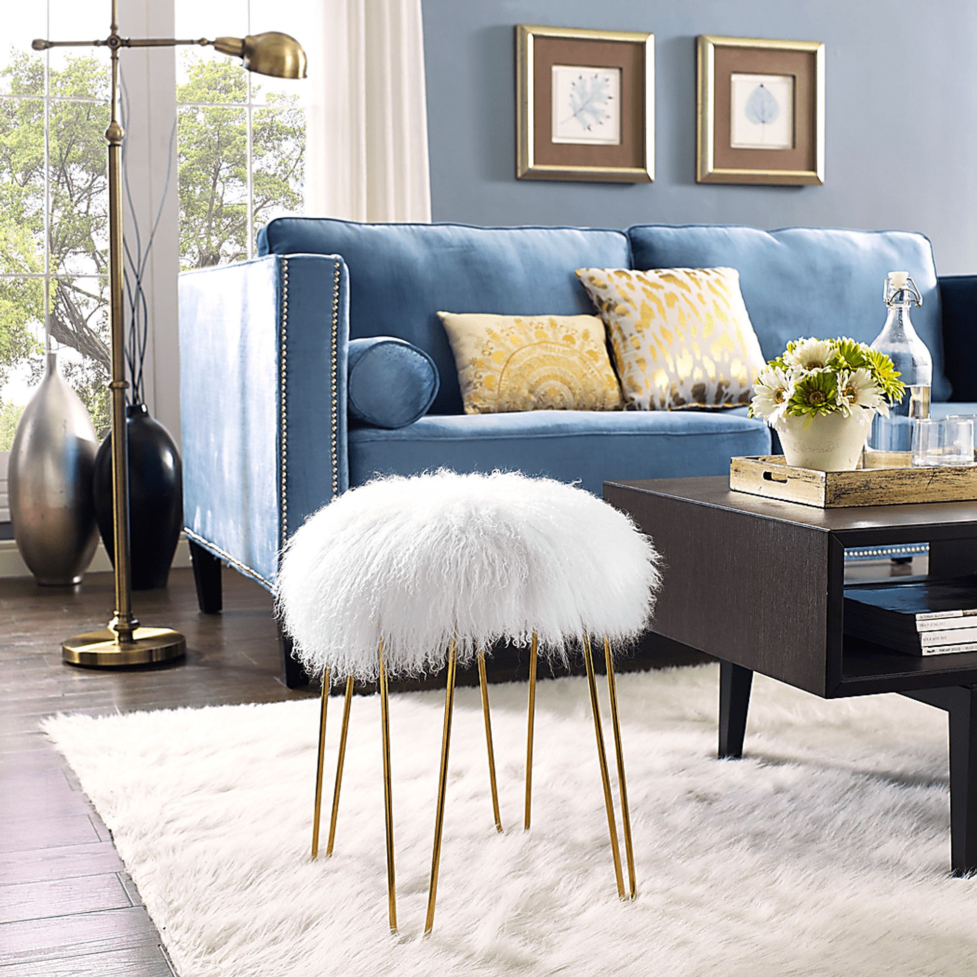 Nisha White Bench - Image 2