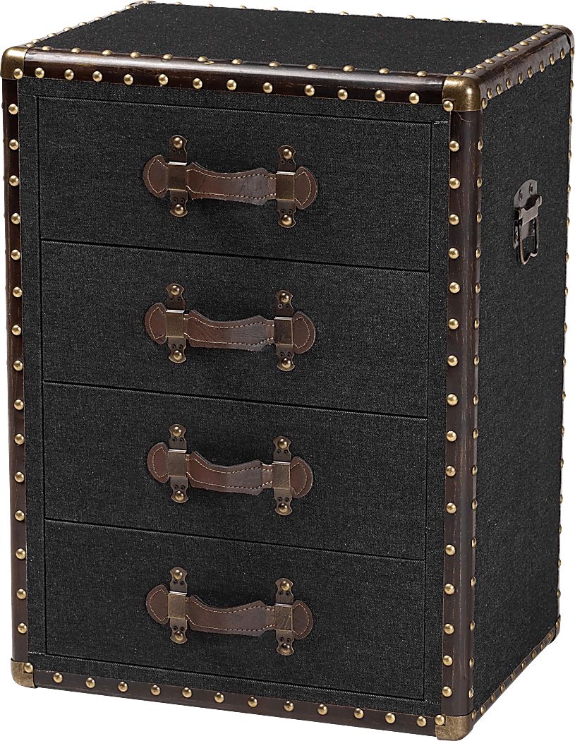 Nisseny Black End Table