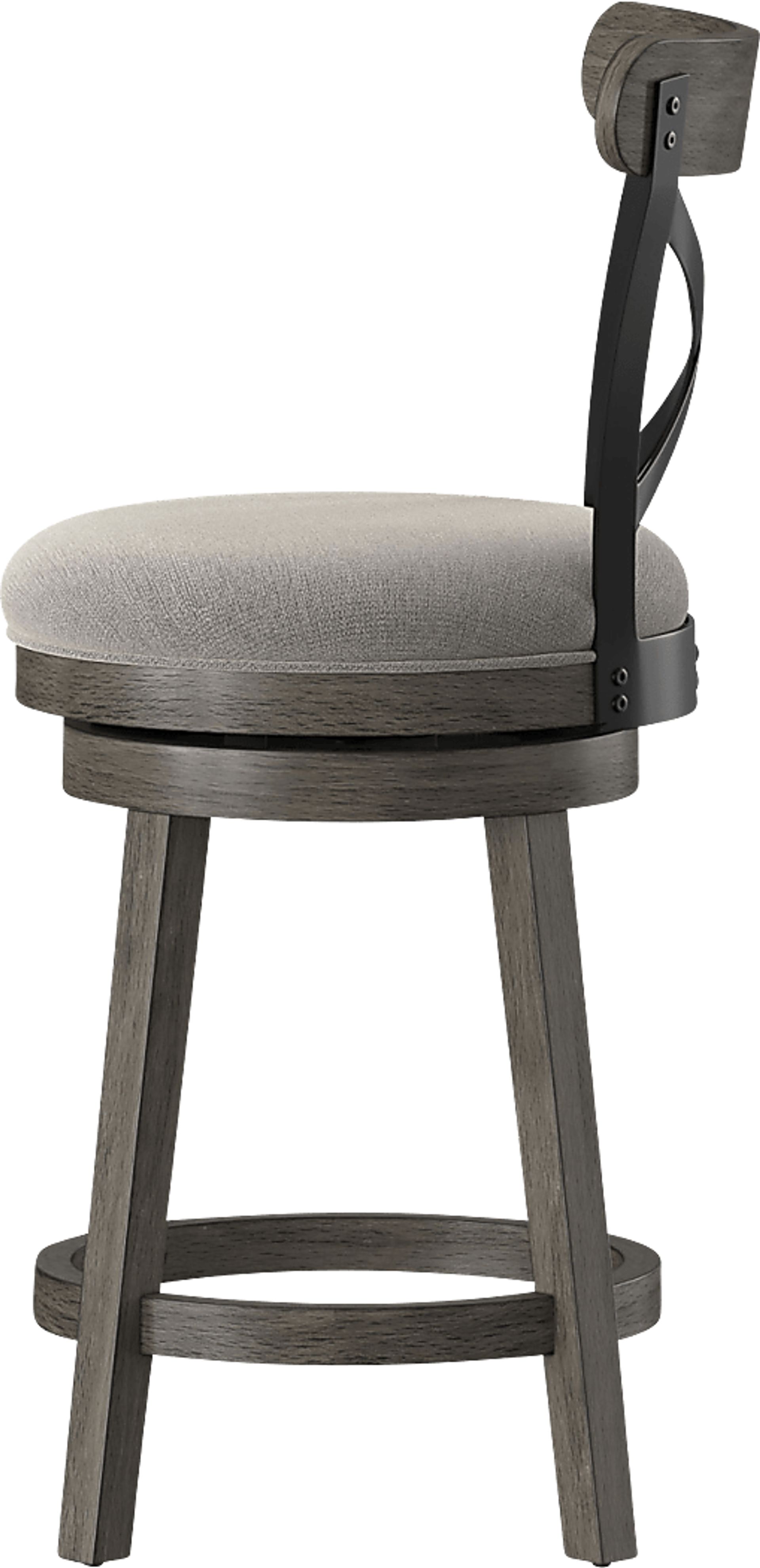 Nitin Gray Adjustable Stool - Image 16