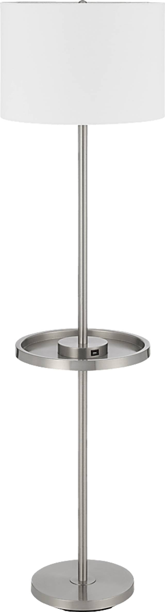 Nittany Drive Silver Floor Lamp - Thumbnail - Image 1