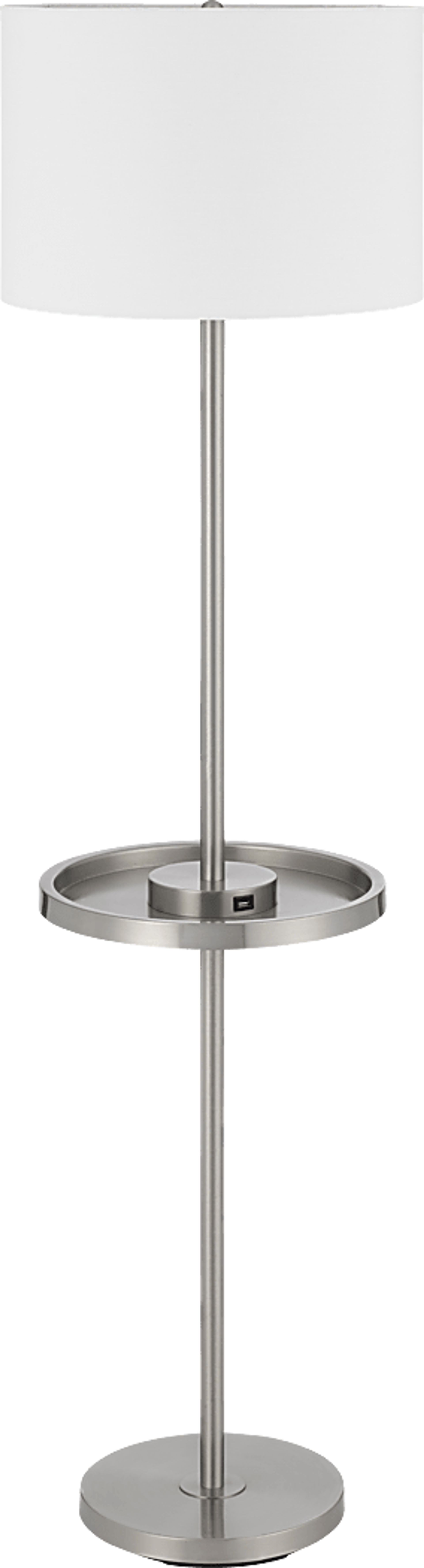 Nittany Drive Silver Floor Lamp - Image 1