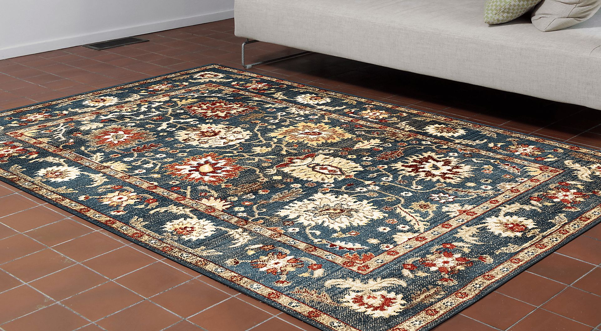 Nitza Navy 7'10 x 9'10 Rug - Image 2