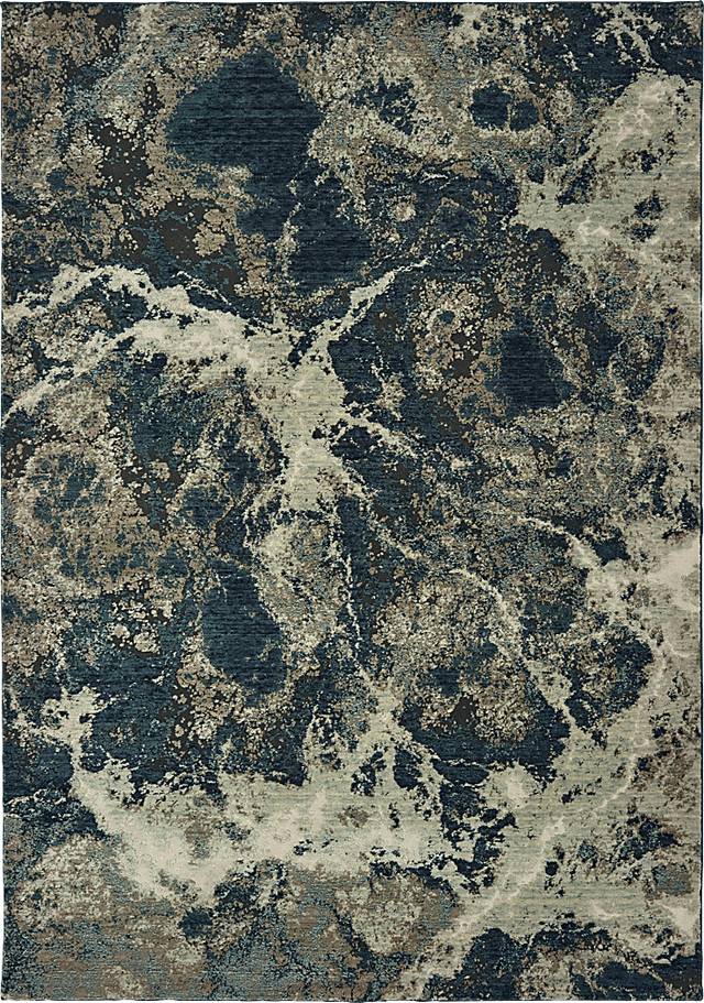 Nivant Gray 6'7 x 9'6 Rug - Thumbnail - Image 1