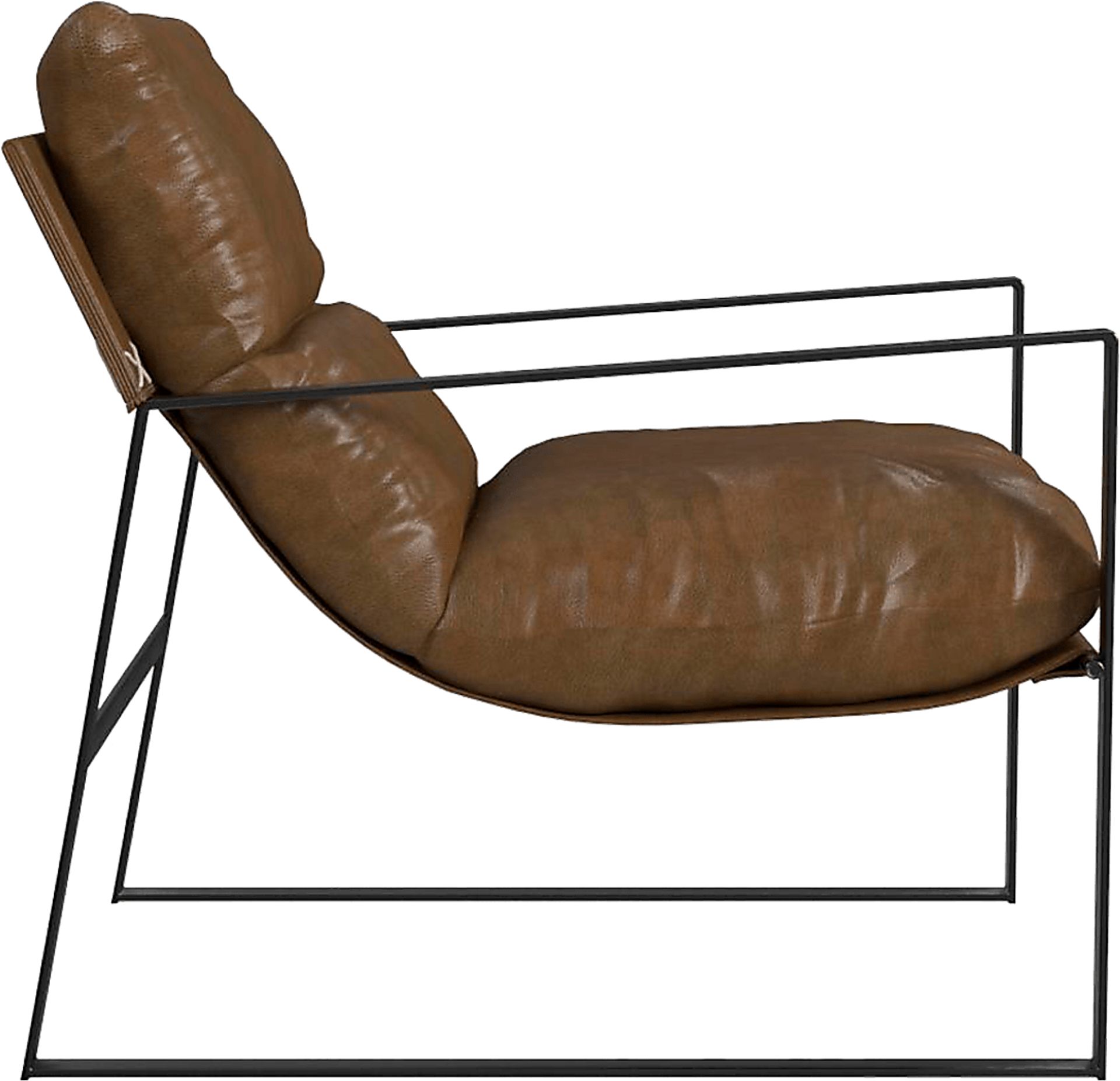 Nixa Brown Accent Chair - Image 4