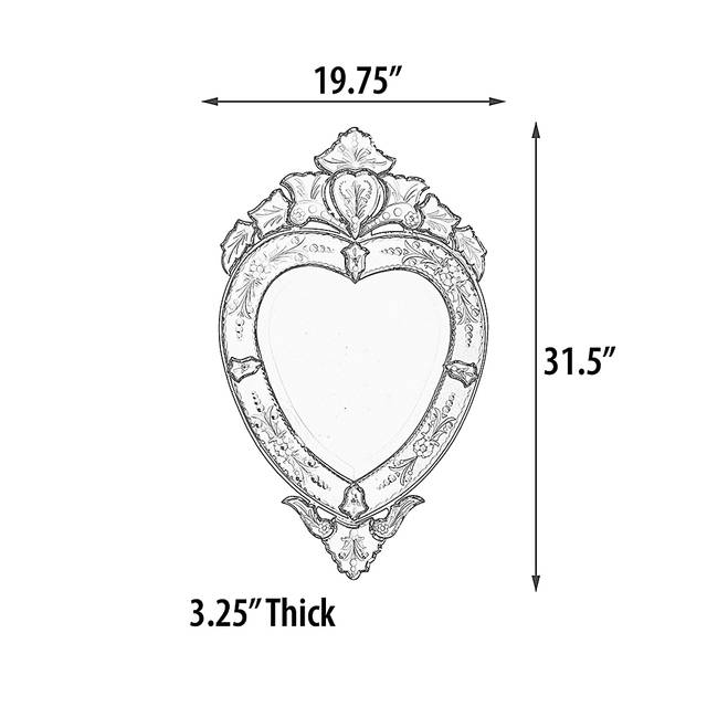 Niyaz Silver Mirror - Thumbnail - Image 4