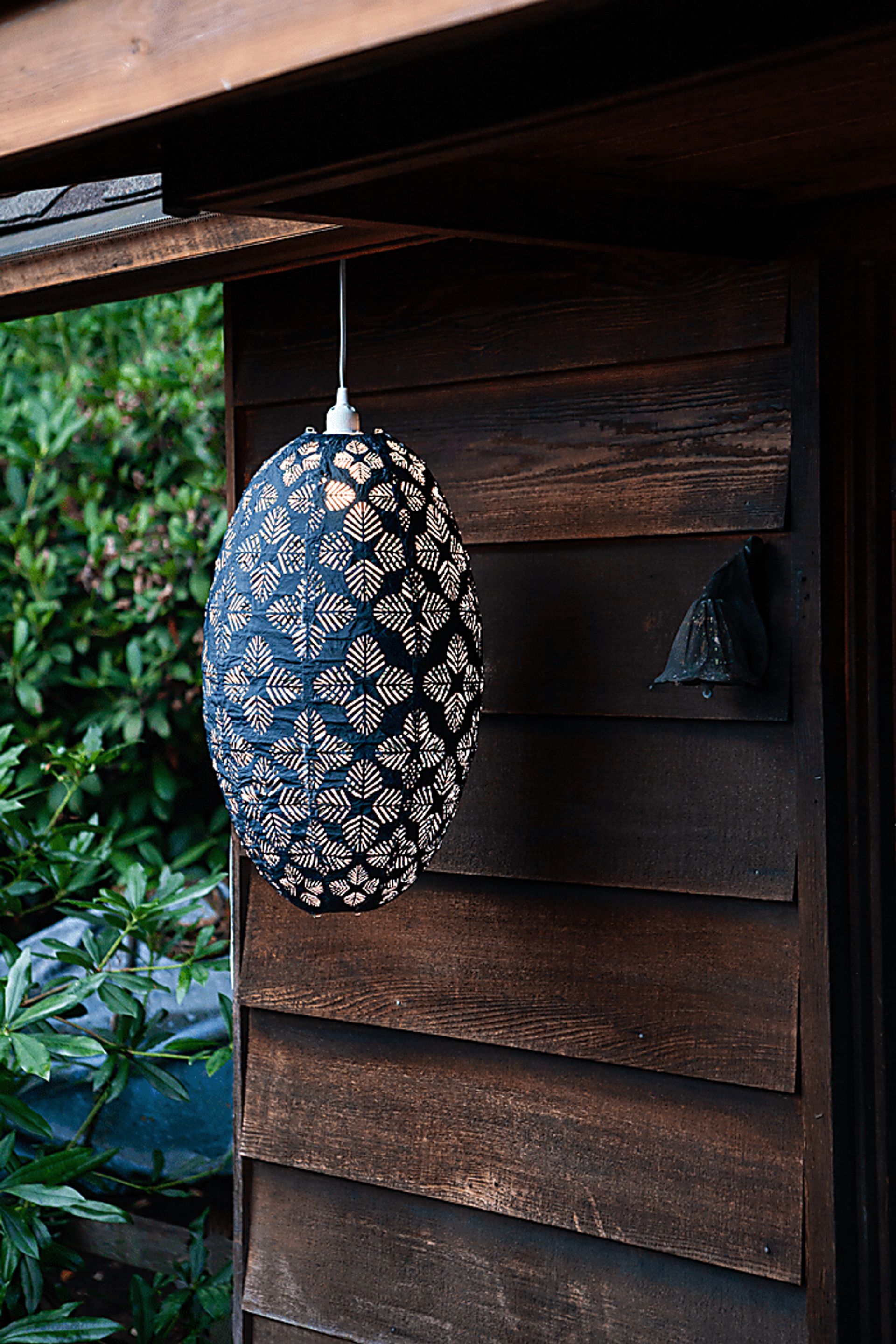 Niylha Moor Outdoor Blue Lantern - Image 12