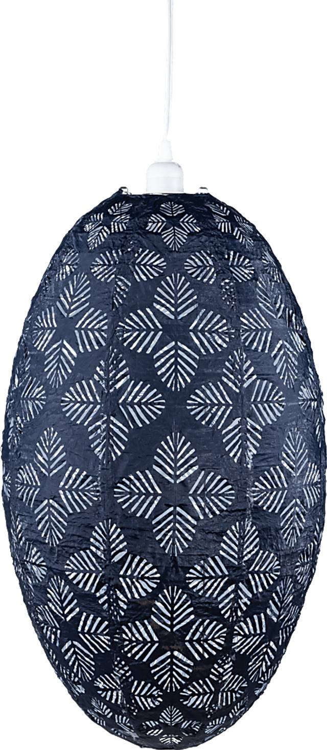 Niylha Moor Outdoor Blue Lantern - Thumbnail - Image 1